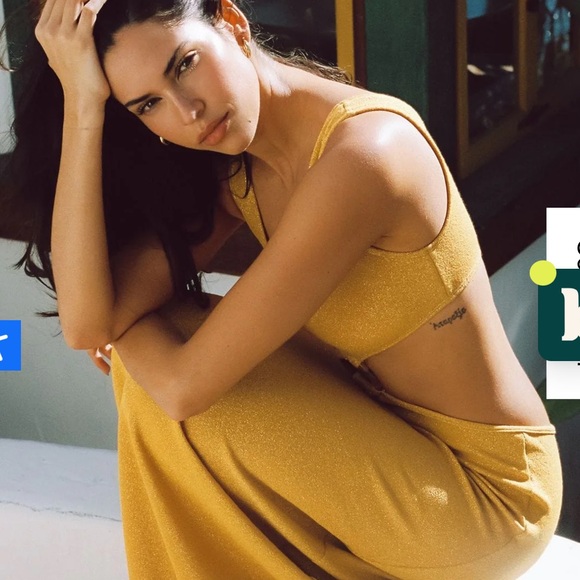 Sun Sparkle Ky Dress. With tags. Size XS (fits 0-2, has a lot of stretch - Picture 5 of 6